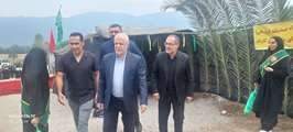 حضور مشاور رئیس جمهور در امور ایثارگران و مدیرکل بنیاد مازندران در بیست و چهارمین یادواره شهدای ۱۳ شهید در کارنام ساری
