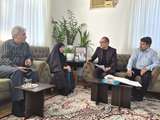 دیدار مدیرکل بنیاد مازندران از خانواده شهیدان رشیدی و جانبازان استان