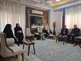 دیدار مدیرکل بنیاد مازندران از خانواده جانباز شهید ذوالفقار خمیران در ساری