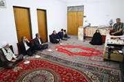 تجلیل نماینده  ولی فقیه و مدیرکل بنیاد مازندران از جانباز حملات تروریستی آمریکایی صهیونی ناو دنا در ساری